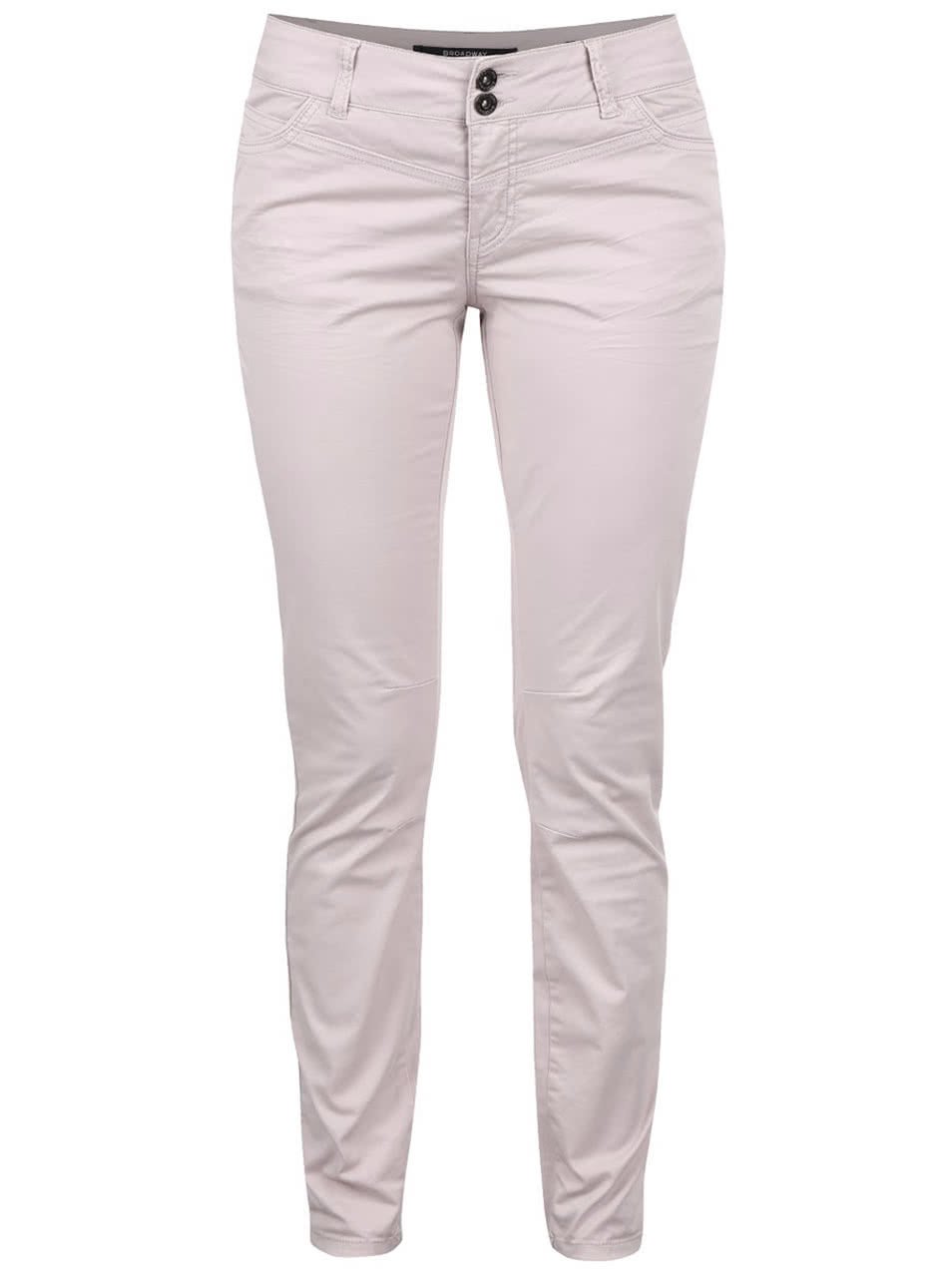Růžové skinny kalhoty Broadway Jane