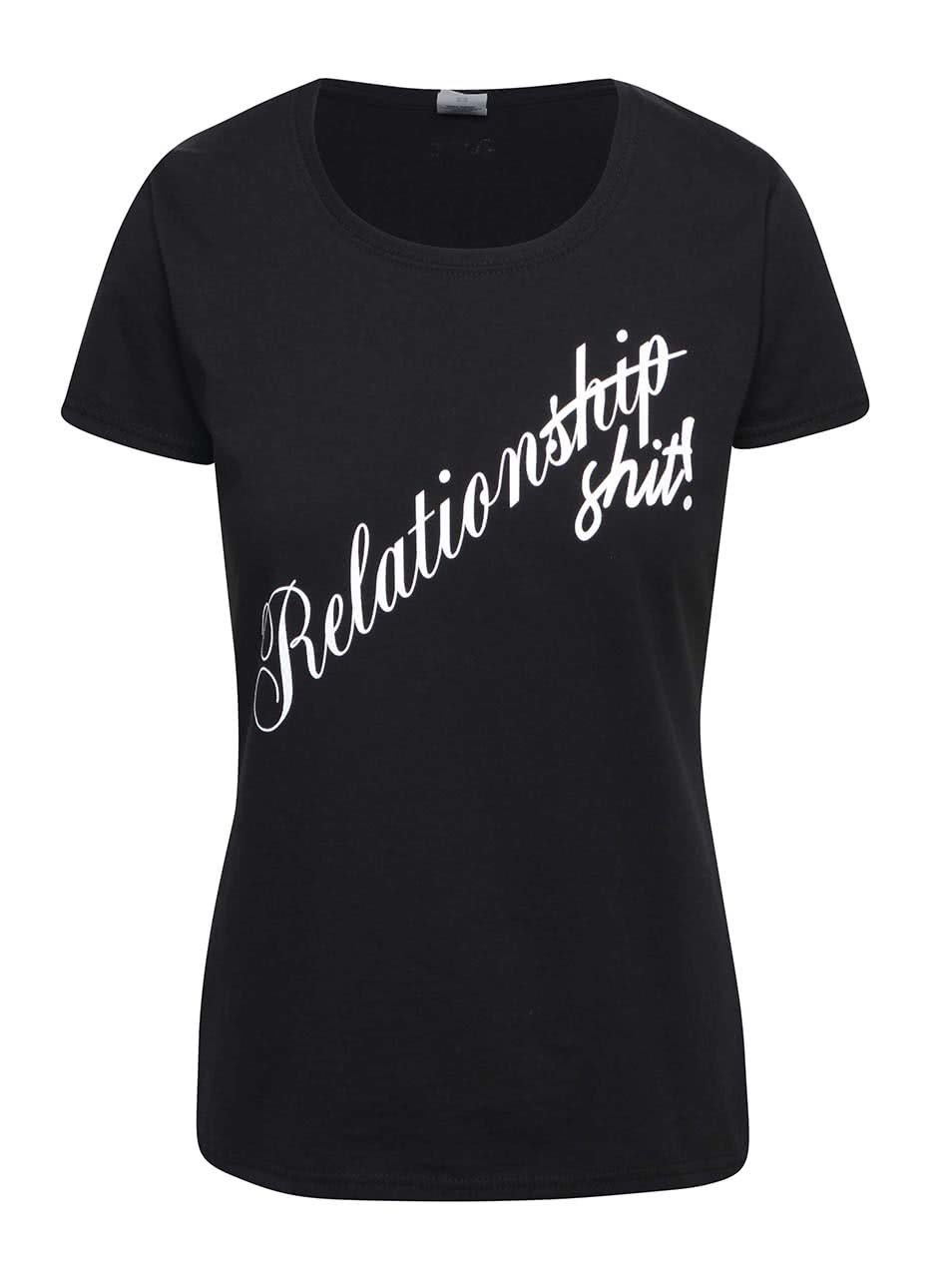 Černé dámské tričko ZOOT Originál Relationship