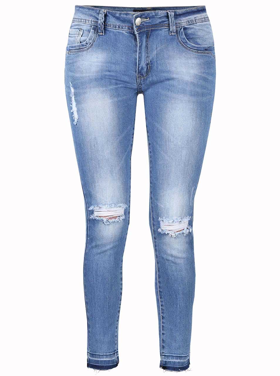Modré osminkové džíny Haily´s Sofia
