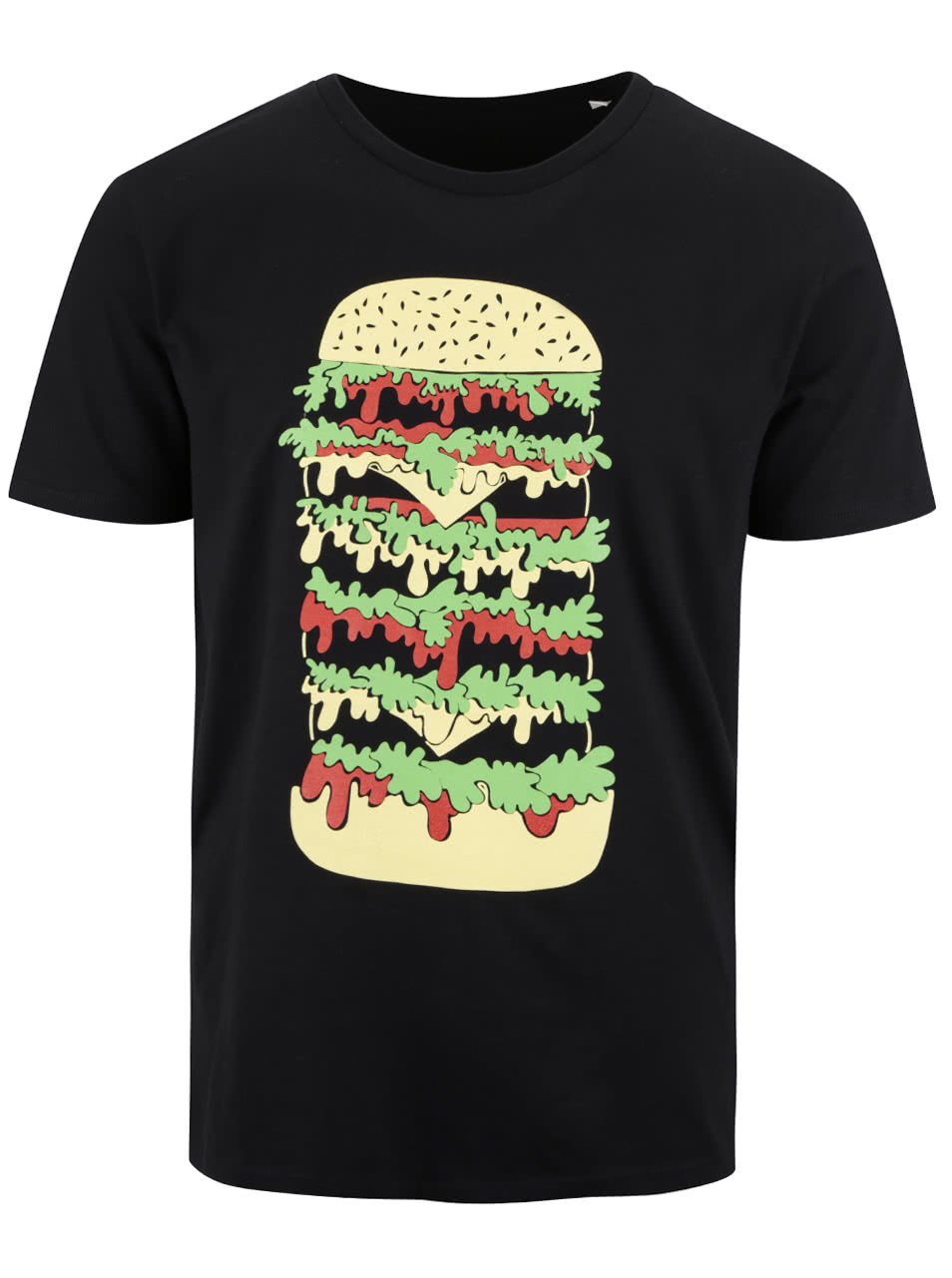 Černé pánské triko ZOOT Originál Hamburger