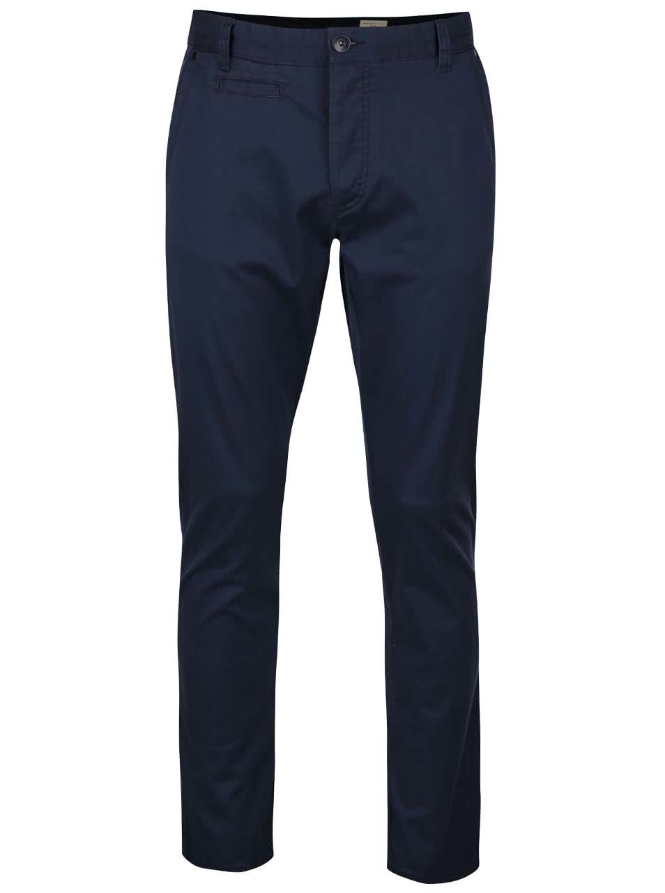 Tmavě modré chino kalhoty Selected Homme Two Store
