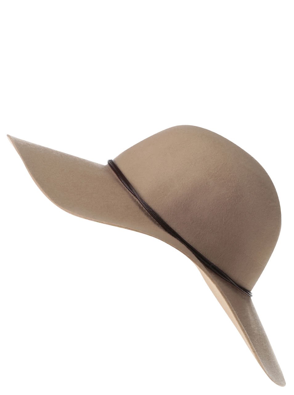Béžový vlněný klobouk s detaily ONLY Ohio