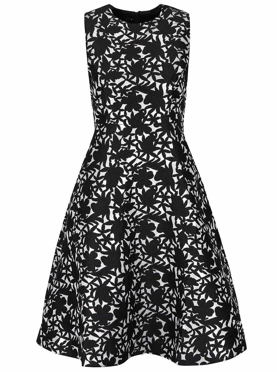 Černo-bílé vzorované šaty AX Paris