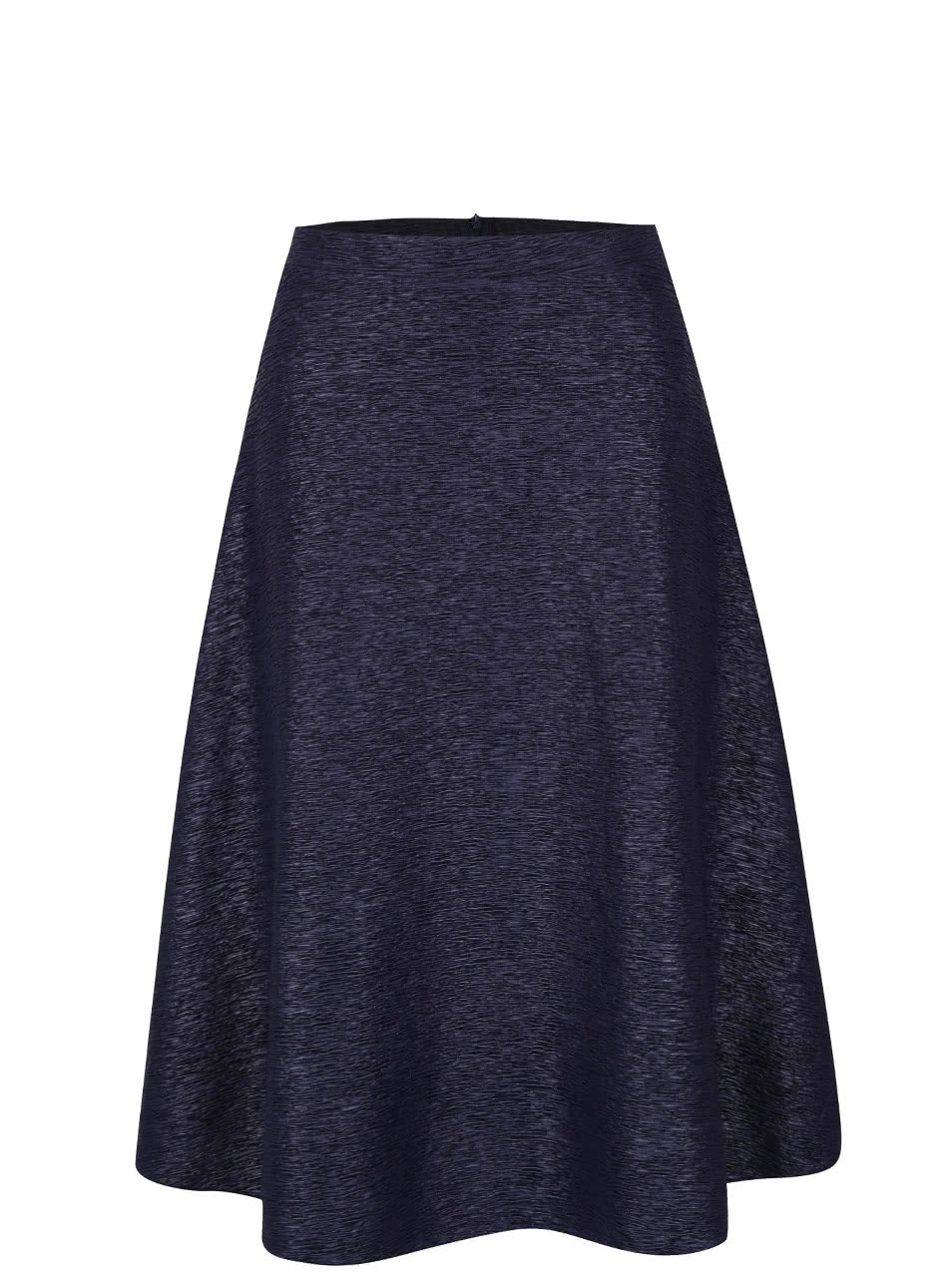 Tmavě modrá krepová sukně AX Paris