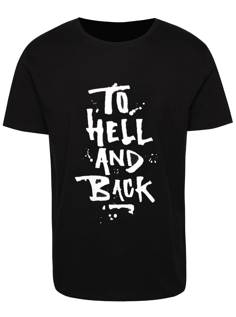 Černé pánské triko s nápisem ZOOT Originál To Hell