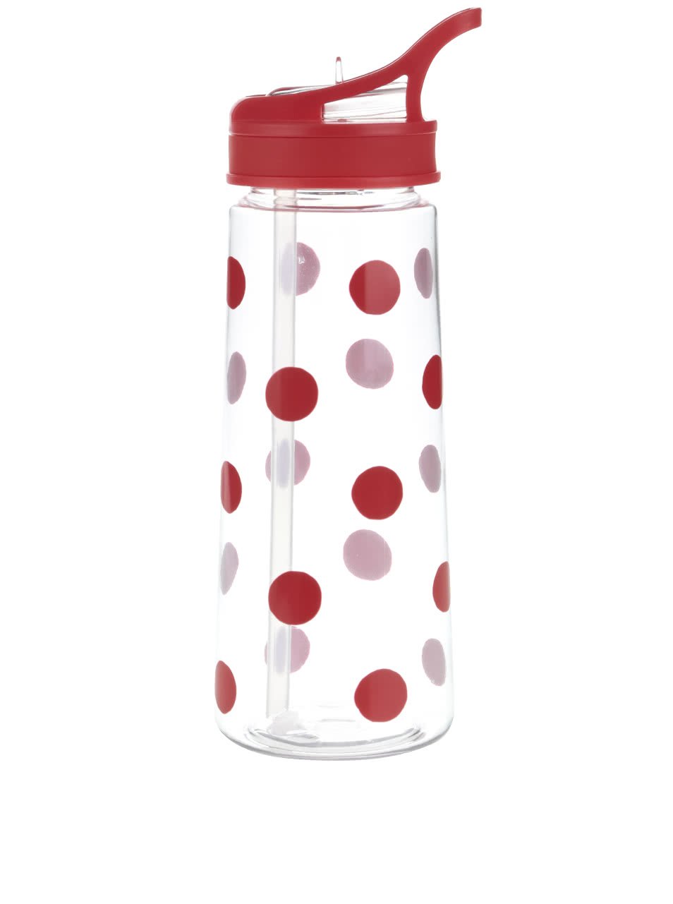 Červená puntíkovná láhev na vodu Cath Kidston