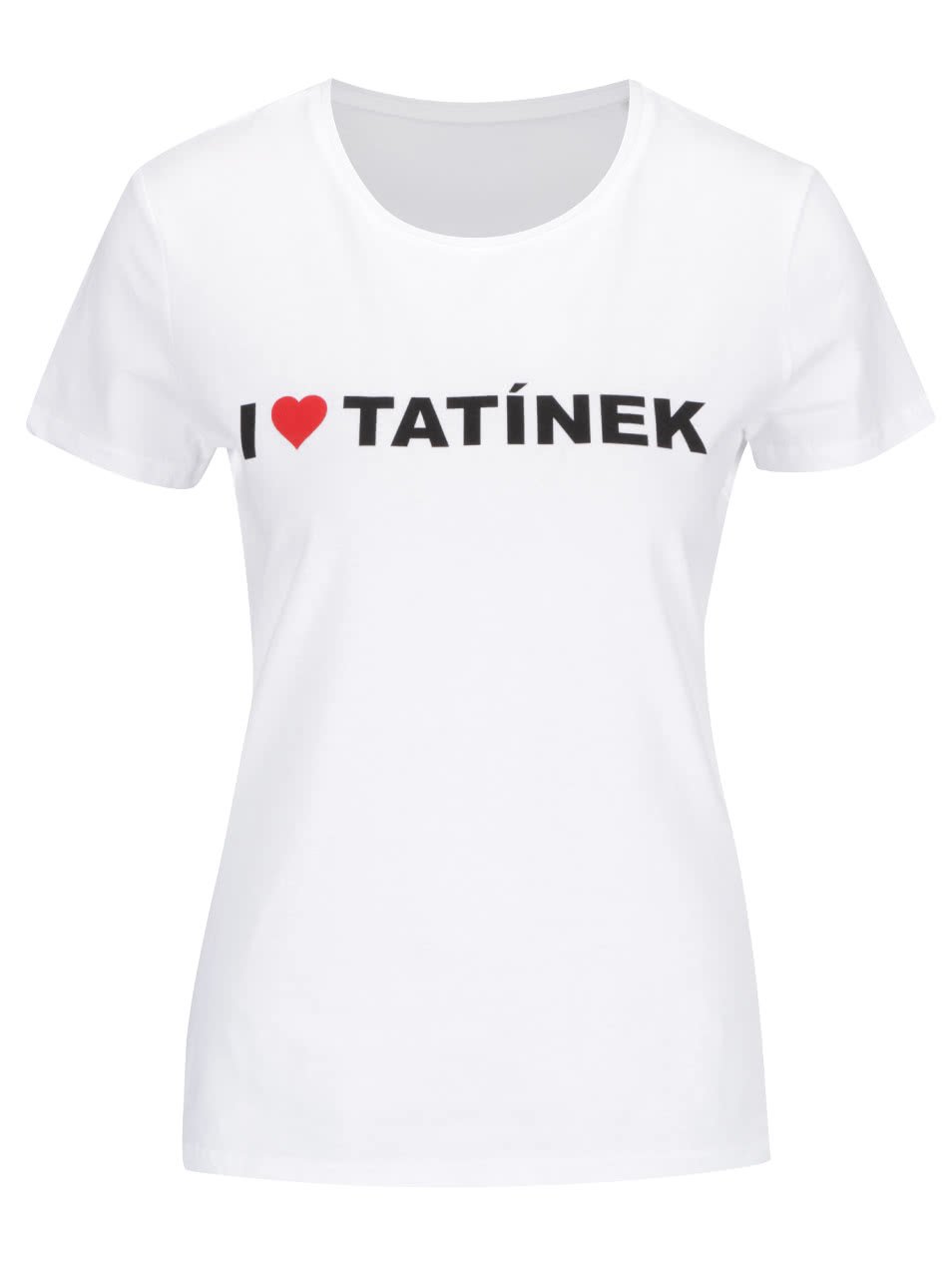 Bílé dámské tričko ZOOT Originál I Love Tatínek