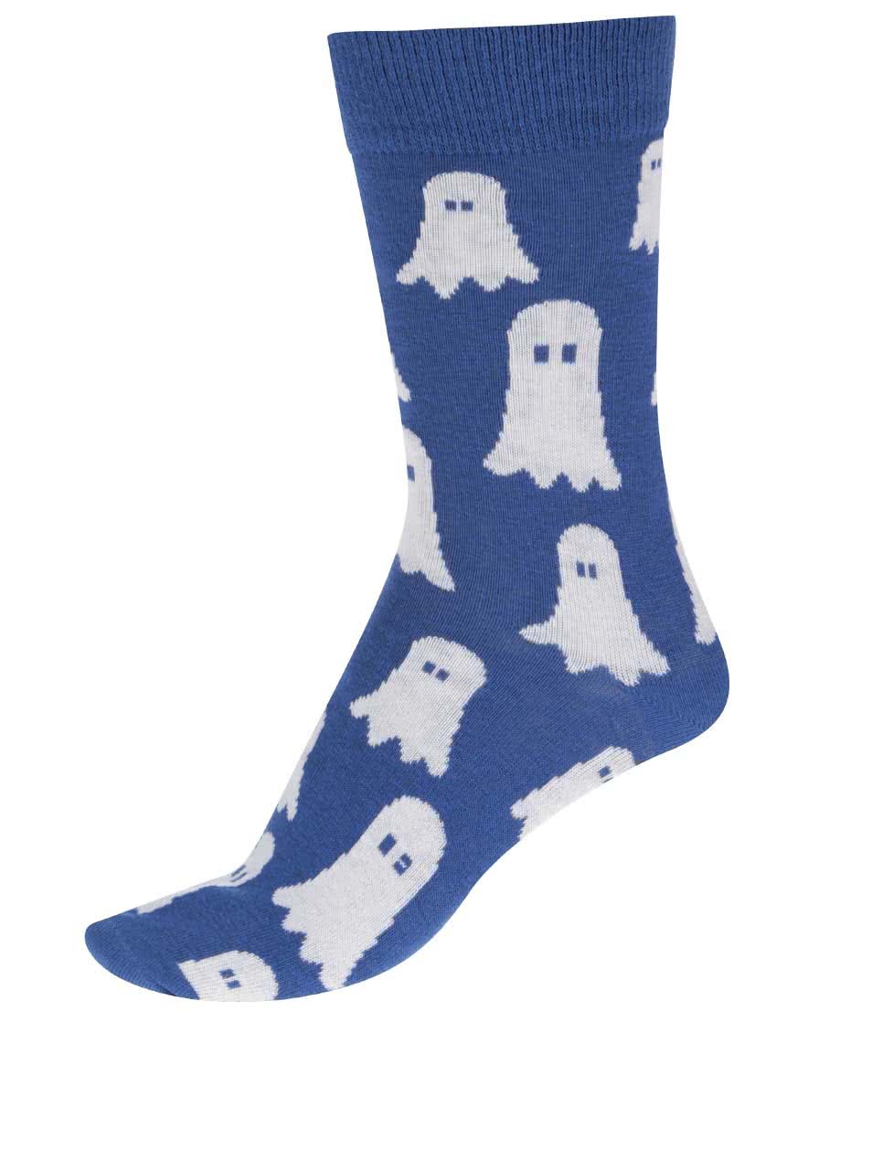 Modré unisex ponožky s bubáky ZOOT Originál
