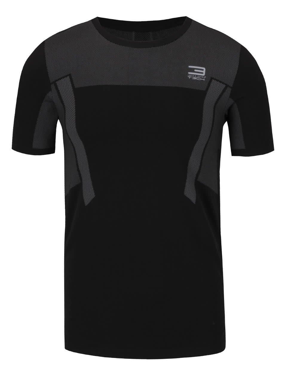 Černé sportovní triko se vzorem Jack & Jones