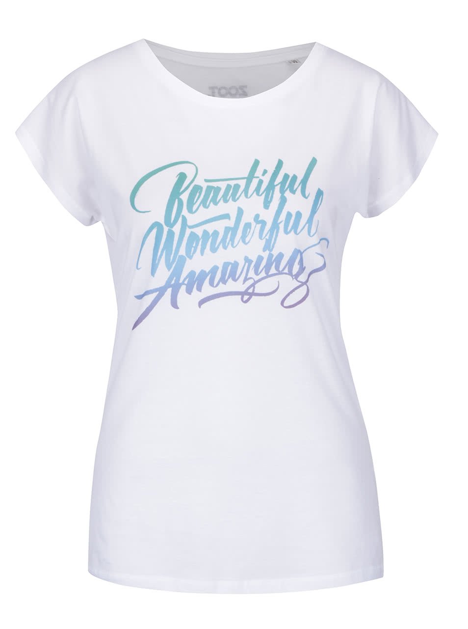 Bílé dámské tričko ZOOT Originál Beautiful