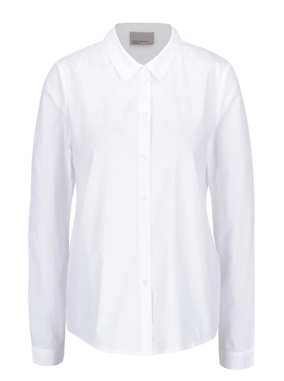 Bílá košile s volánkem na zádech Vero Moda Fraya