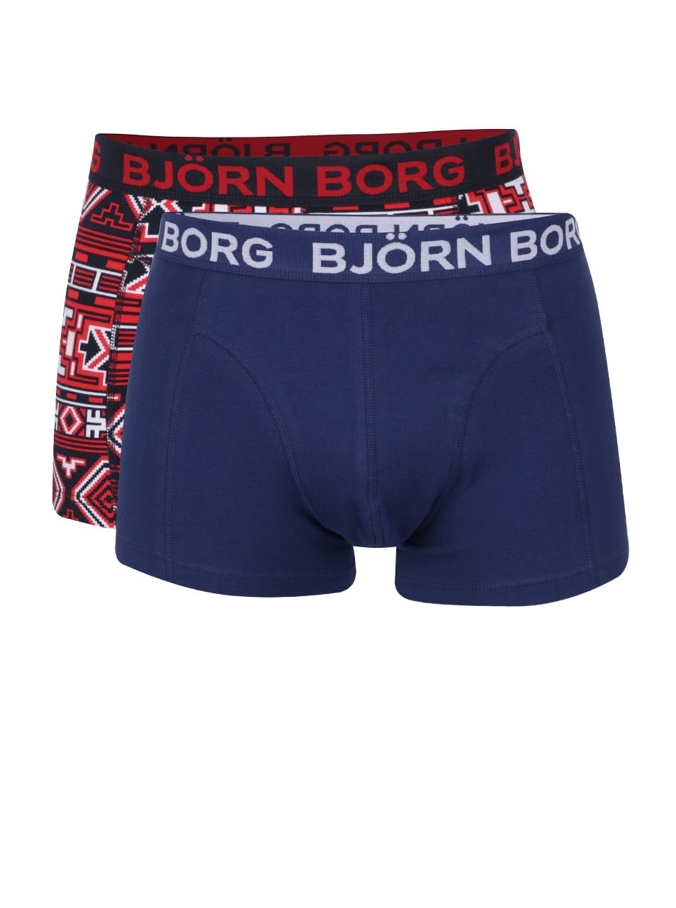 Sada dvou modrých a červeno-modrých boxerek Björn Borg