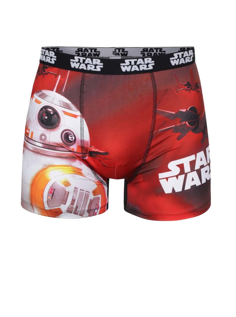 Černo-červené boxerky Star Wars