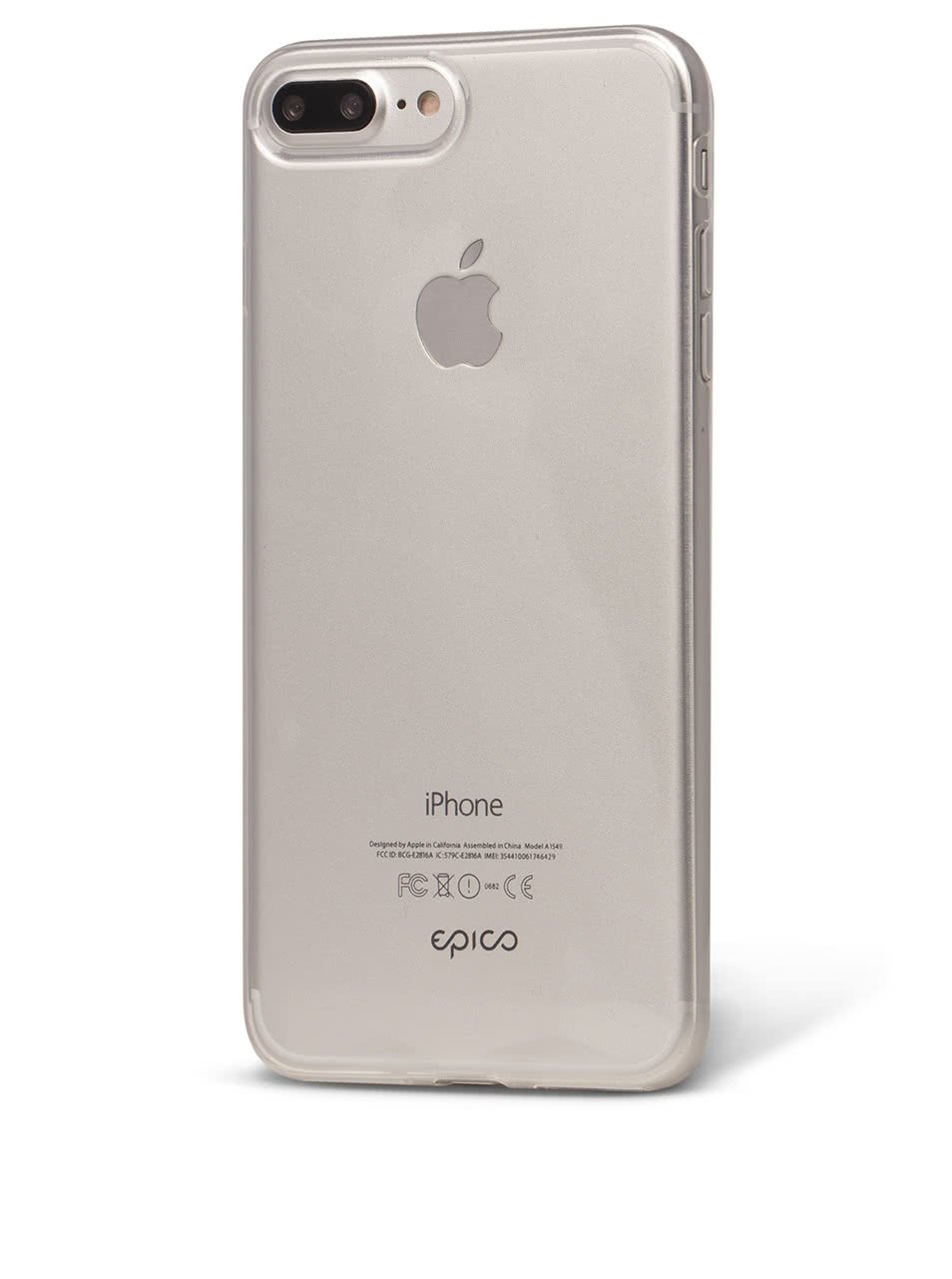 Průhledný ultratenký plastový kryt pro iPhone 7 Plus EPICO TWIGGY GLOSS