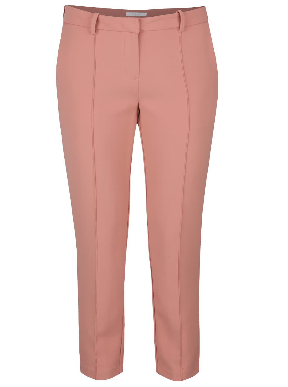 Světle růžové kalhoty VILA Rumor