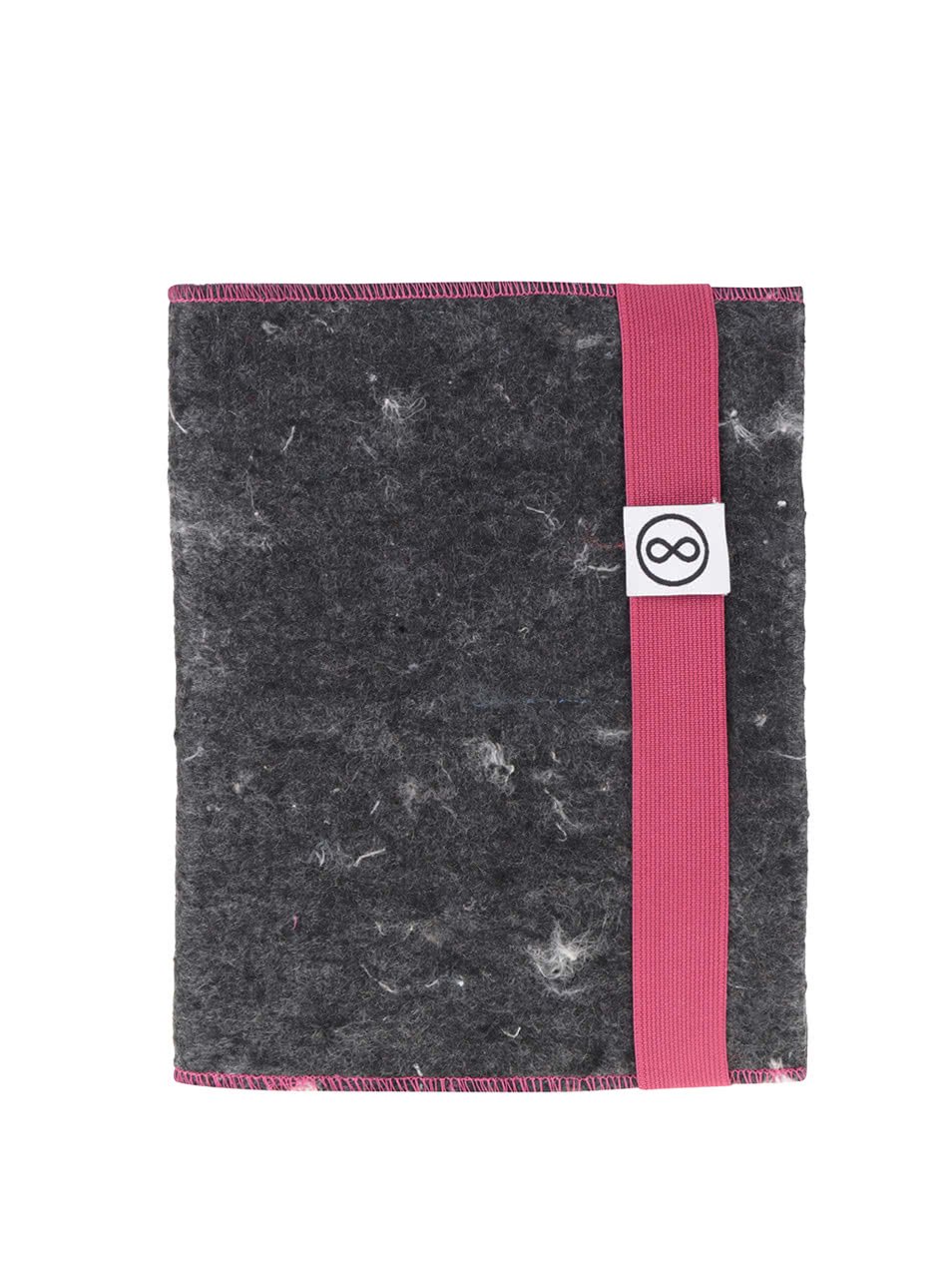 "Dobrý" růžovo-šedý zápisník FOREWEAR
