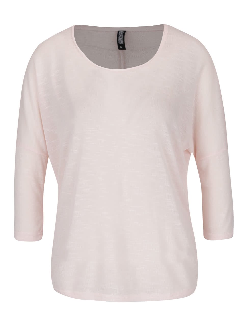 Růžový lehký svetr s 3/4 rukávy Haily´s Laureen