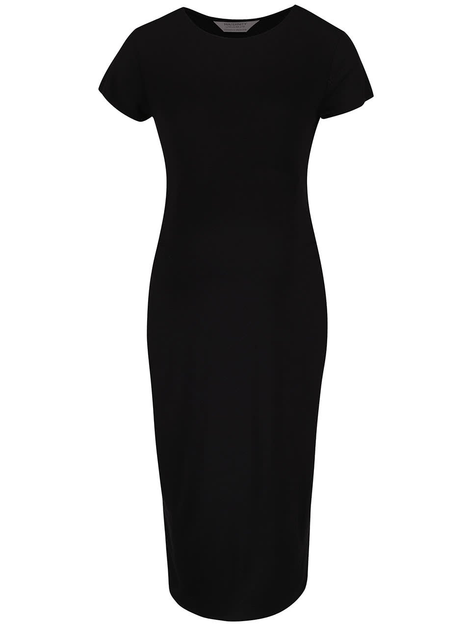 Černé těhotenské šaty Dorothy Perkins Maternity