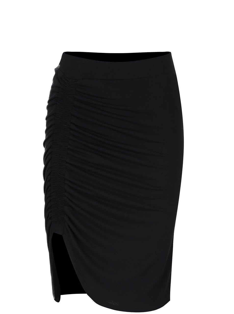 Černá nařasená sukně Vero Moda Alsa