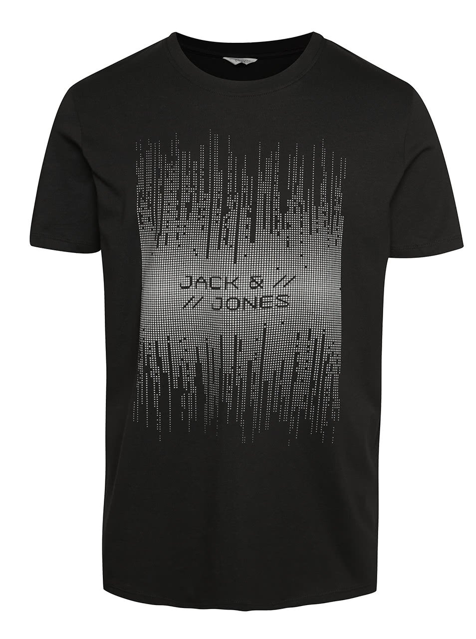 Černé triko s krátkým rukávem Jack & Jones Valentino