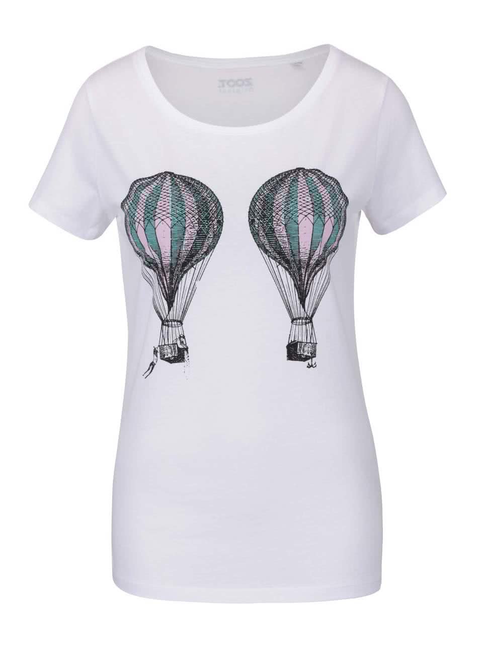 Bílé dámské tričko ZOOT Originál Balóny
