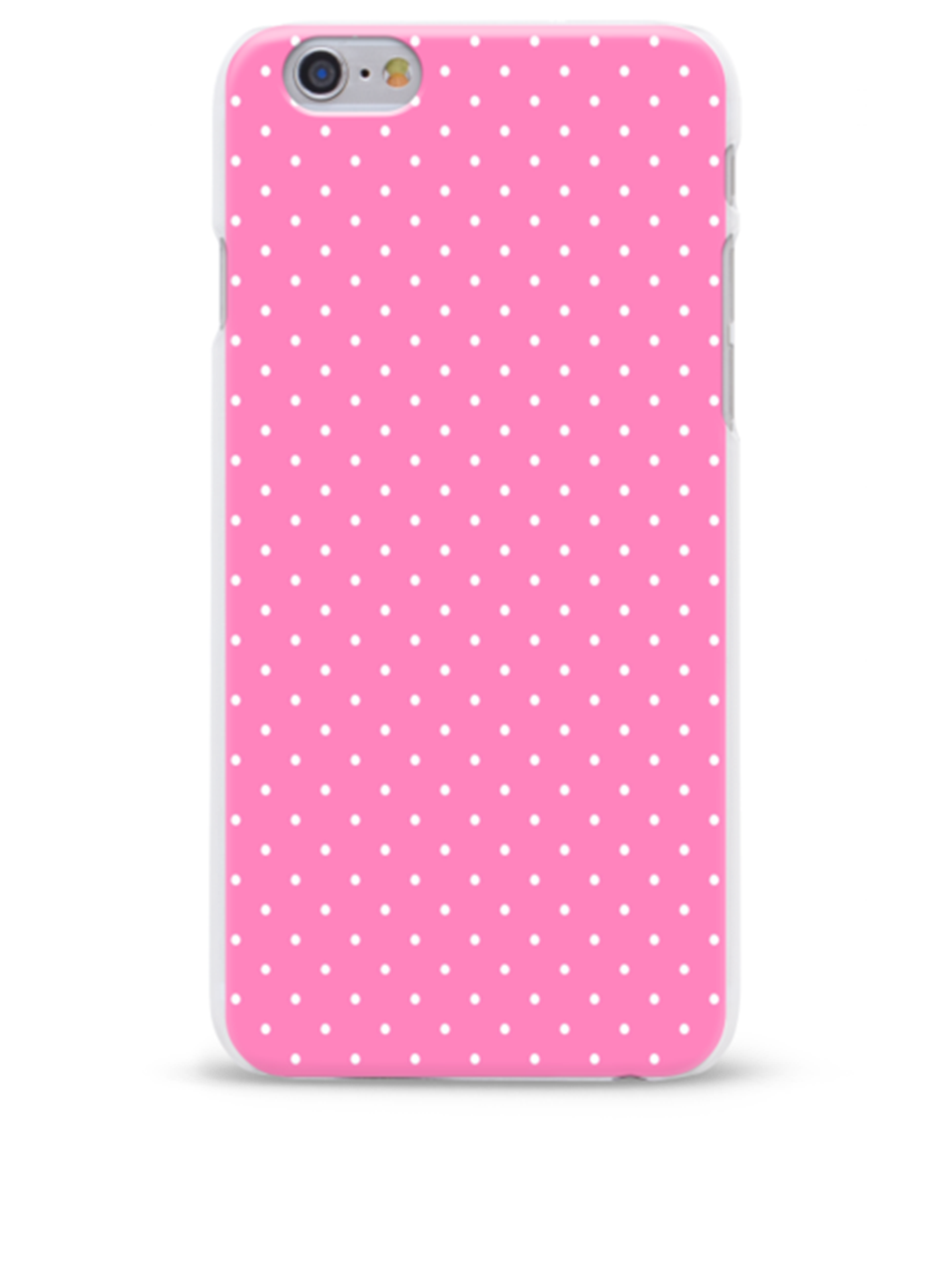 Růžový ochranný kryt s puntíky na iPhone 6/6S Epico Dots pastel pink