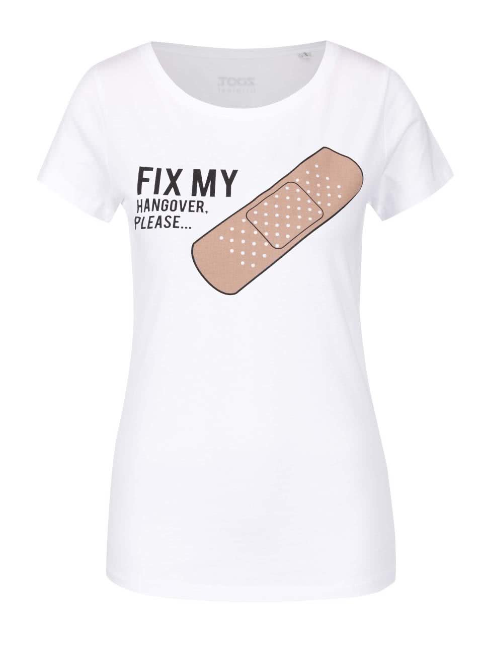 Bílé dámské tričko ZOOT Originál Fix me