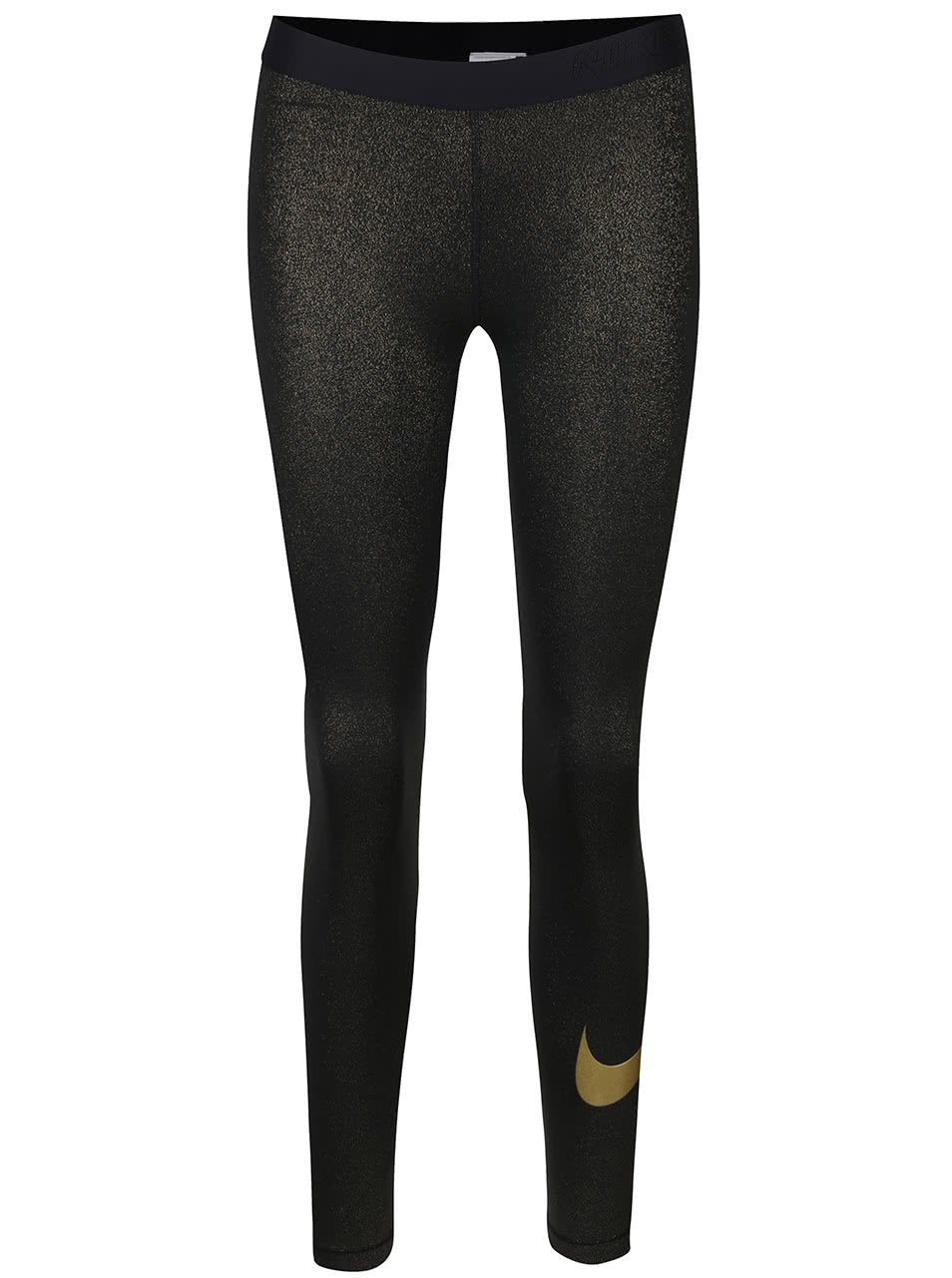 Dámské legíny ve zlato-černé barvě Nike Pro Cool Tight