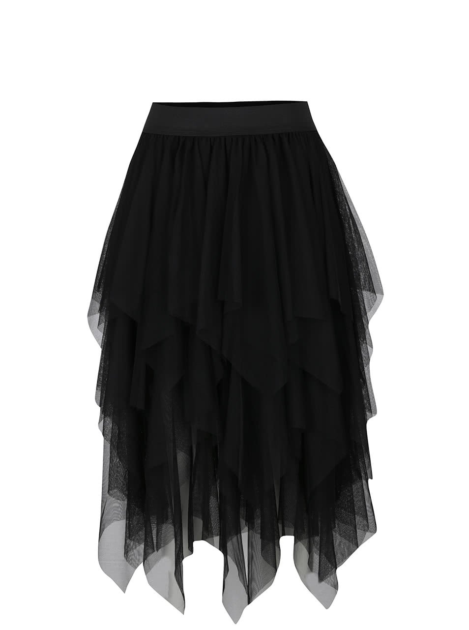Černá tylová sukně Moda Tulle