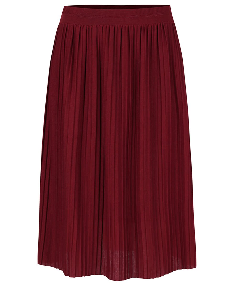 Vínová plisovaná sukně Alchymi Anya