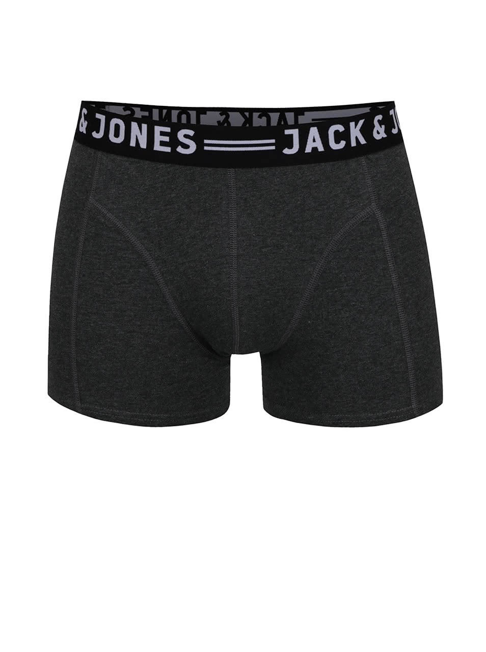 Tmavě šedé boxerky Jack & Jones Sense