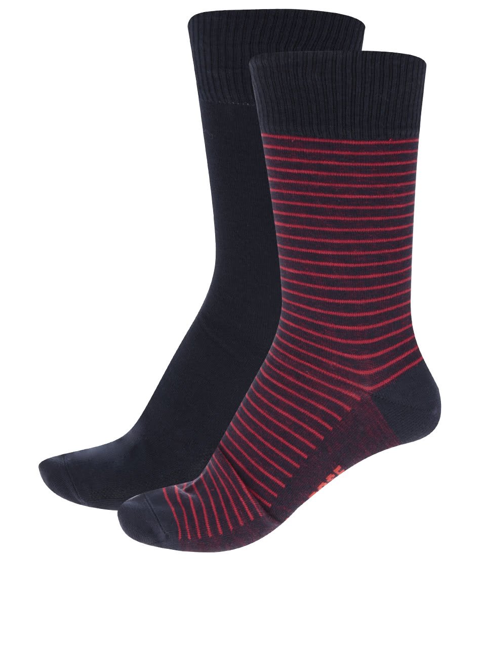 Sada dvou párů červeno-modrých ponožek Levi's