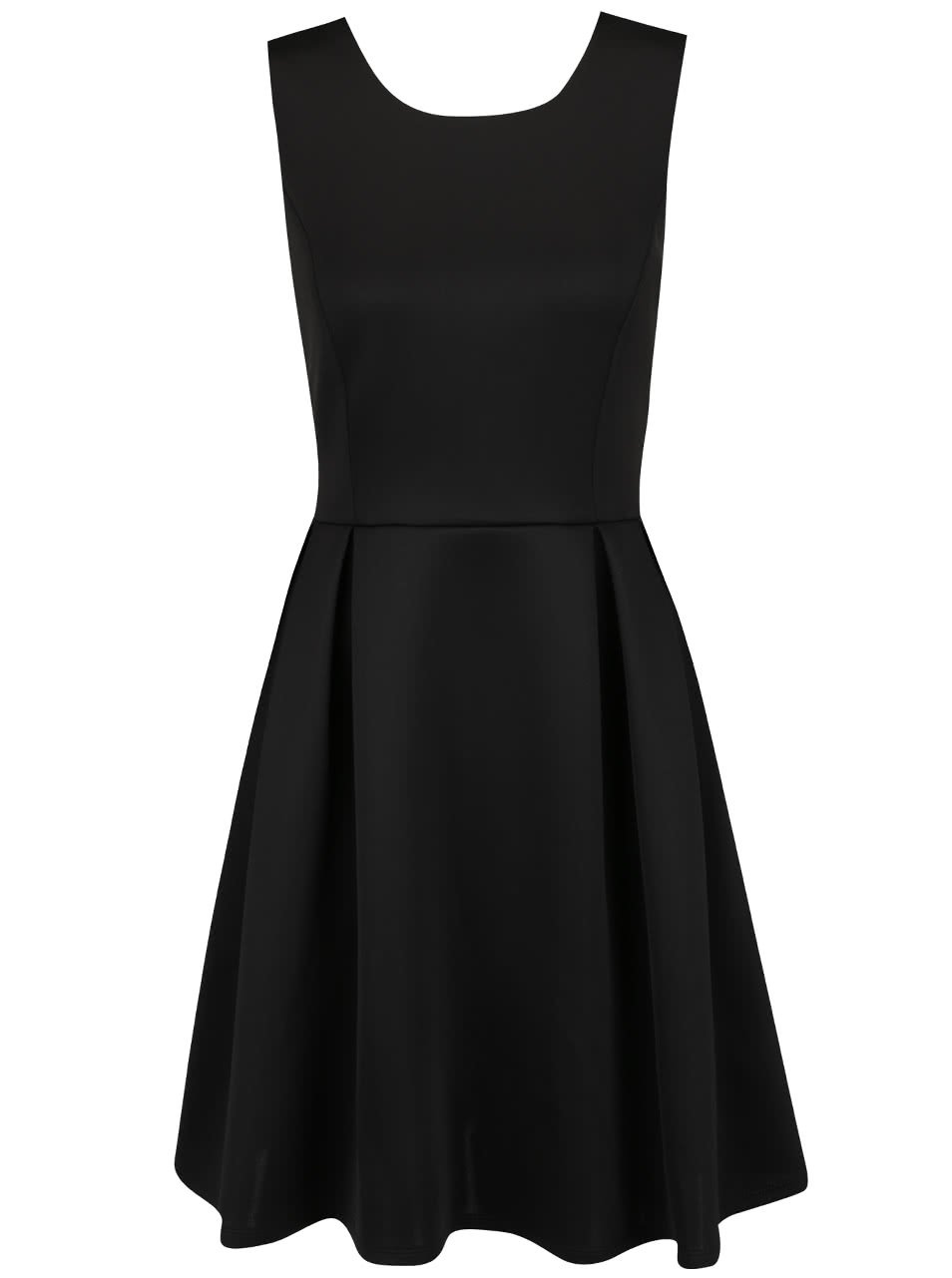 Černé lesklé šaty Dorothy Perkins