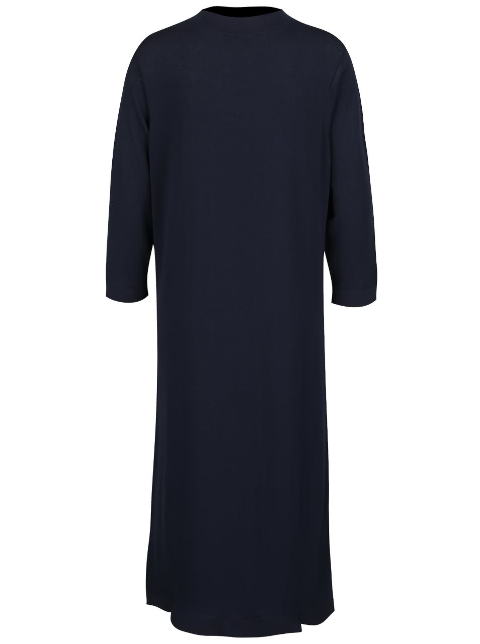 Tmavě modré šaty s 3/4 rukávy Selected Femme Alina