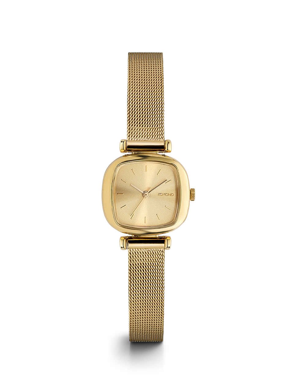 Dámské hodinky ve zlaté barvě s nerezovým páskem Komono Moneypenny Royale
