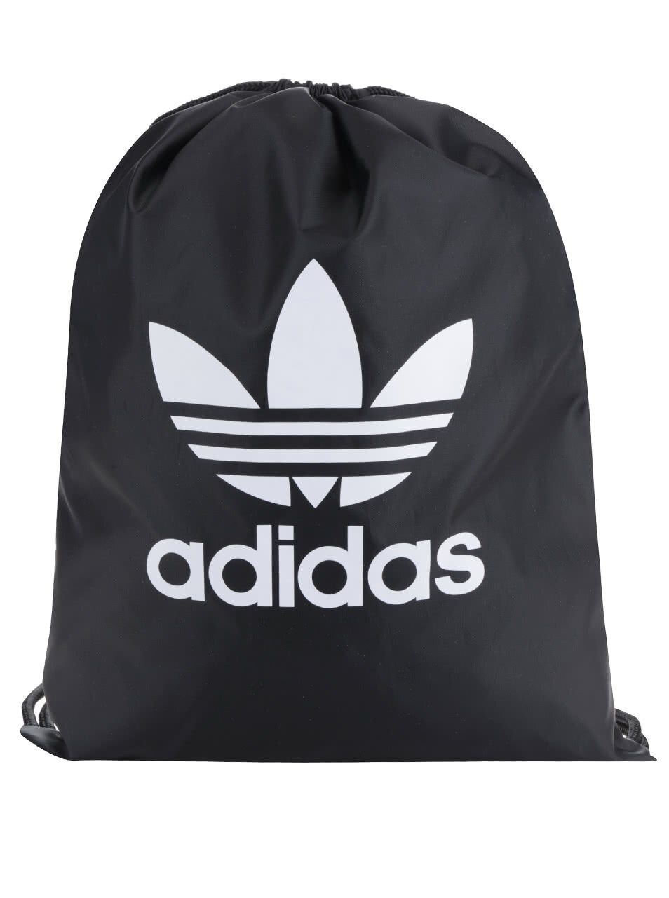 Černý unisex vak s potiskem adidas Originals Trefoil