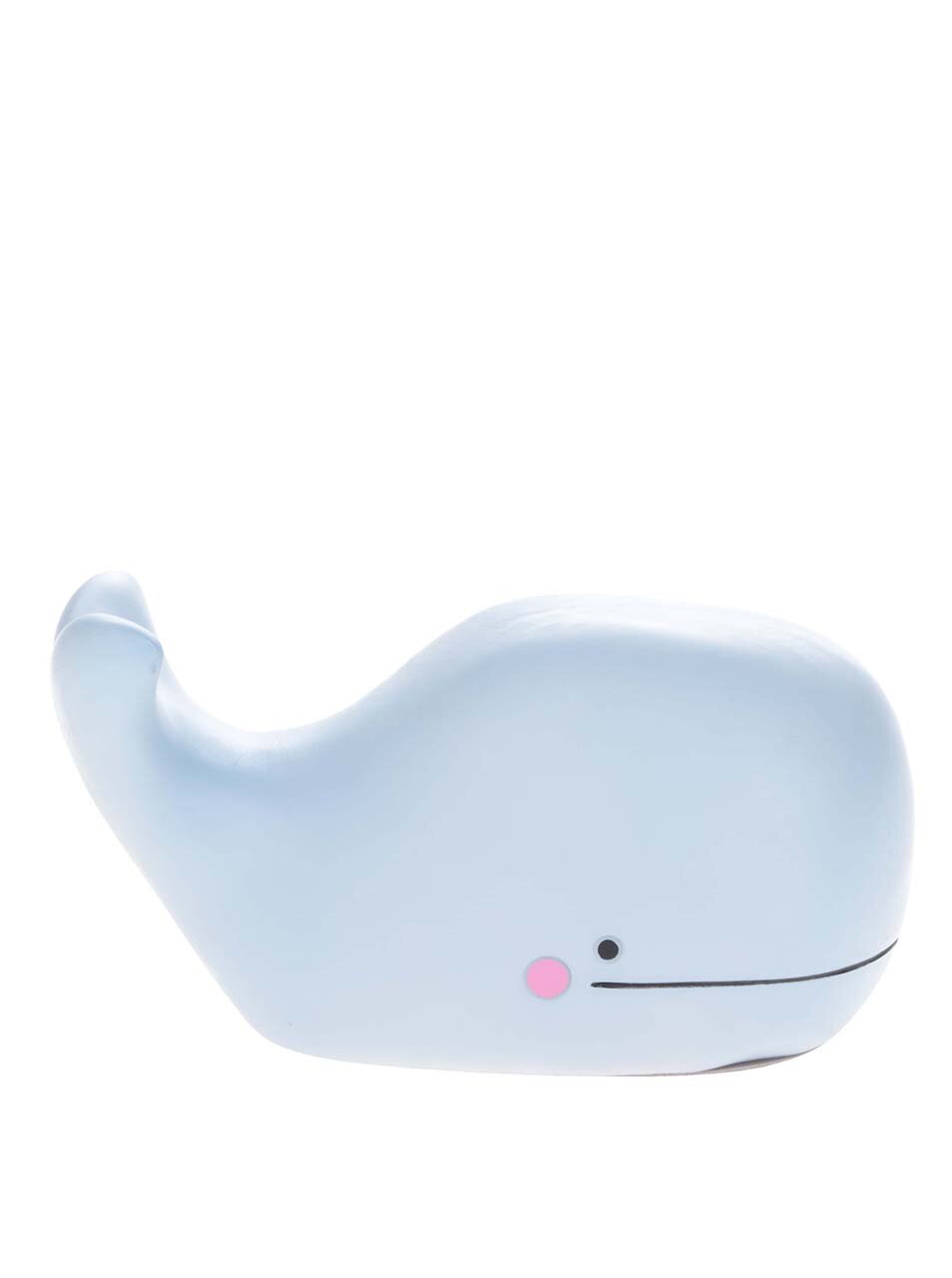 Světle modrá malá LED lampa ve tvaru velryby Disaster Whale