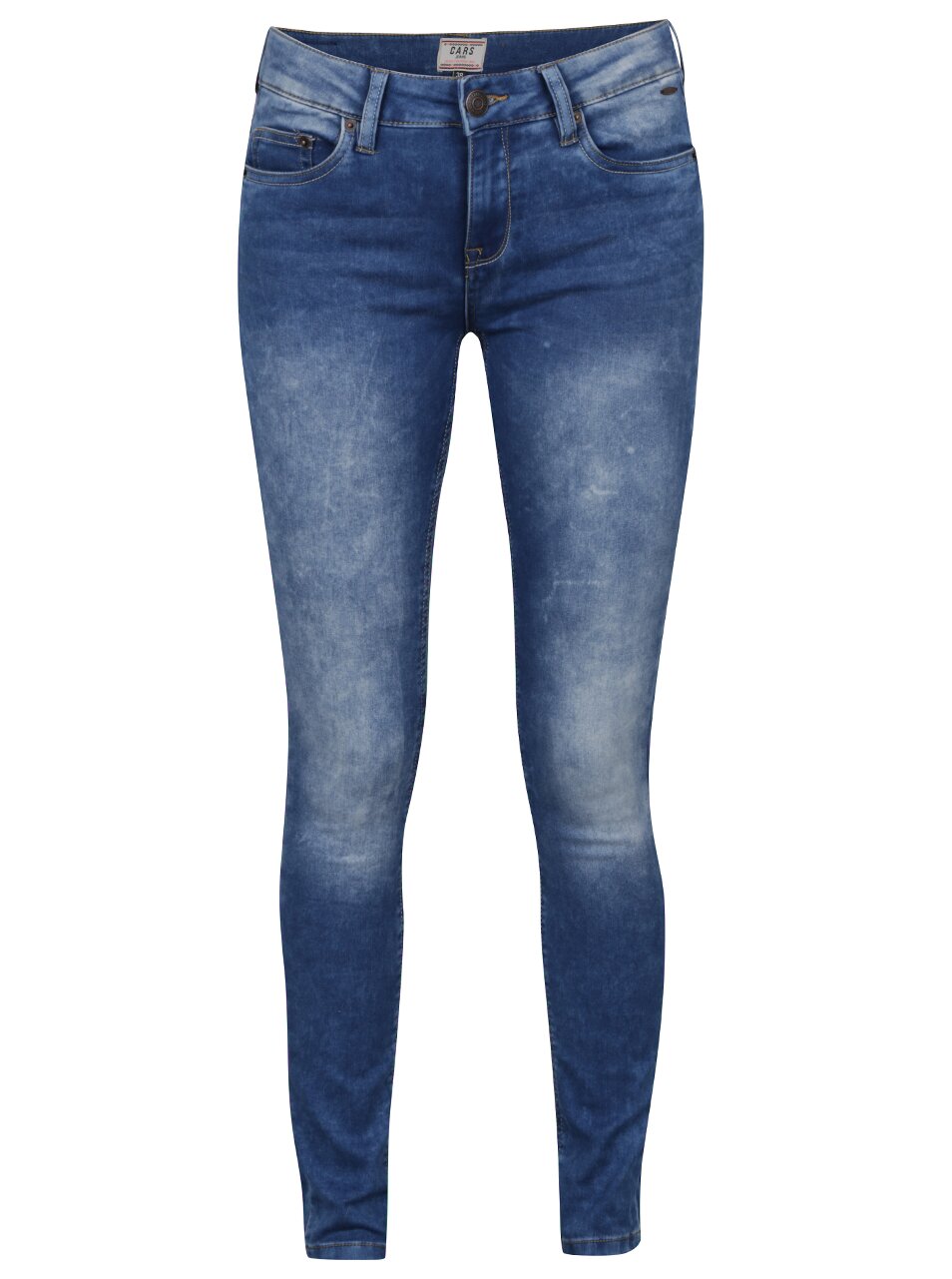 Modré dámské skinny džíny Cars Tyra