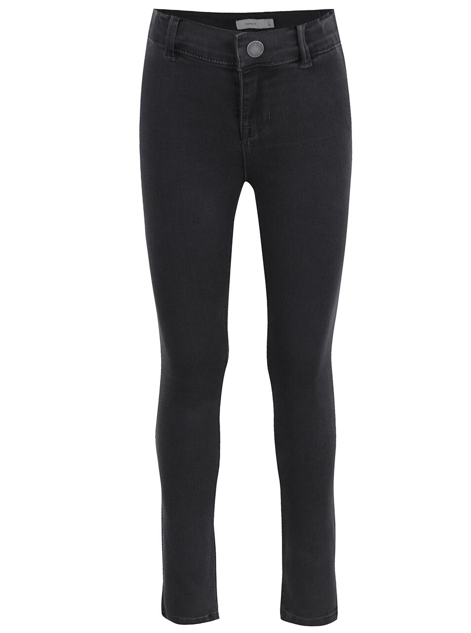 Tmavě šedé holčičí skinny džíny name it Tera