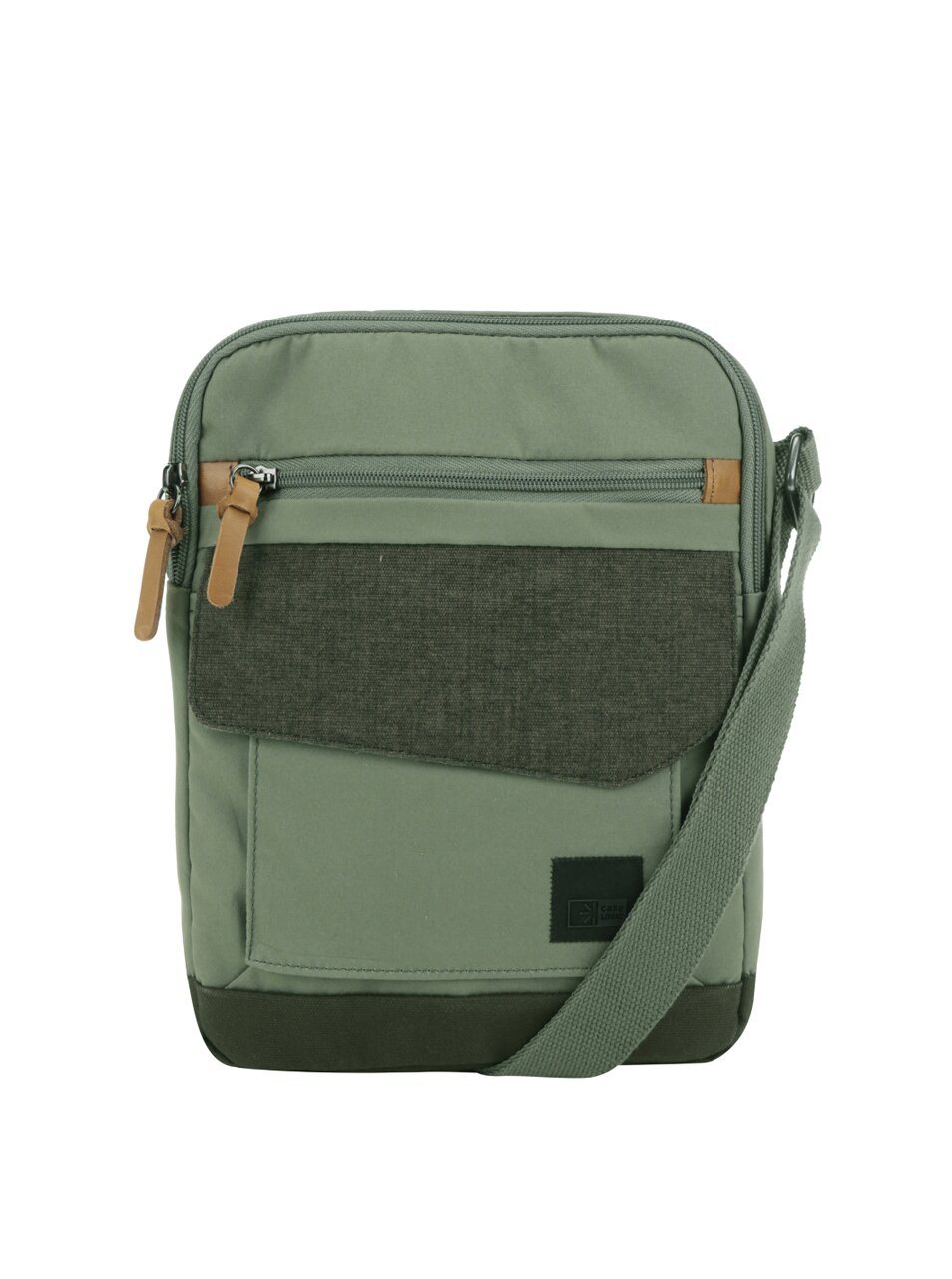 Zelená pánská crossbody taška na tablet Case Logic LoDo 10“