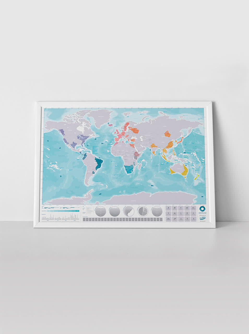 stírací nástěnná mapa luckies Velká nástěnná stírací mapa světa Luckies Oceans | ZOOT.cz stírací nástěnná mapa luckies