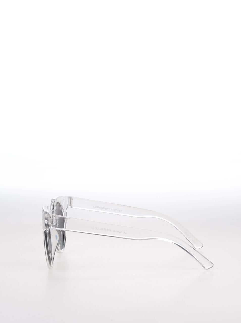 Ochelari Pieces Terri Albi Transparenti Zoot Ro