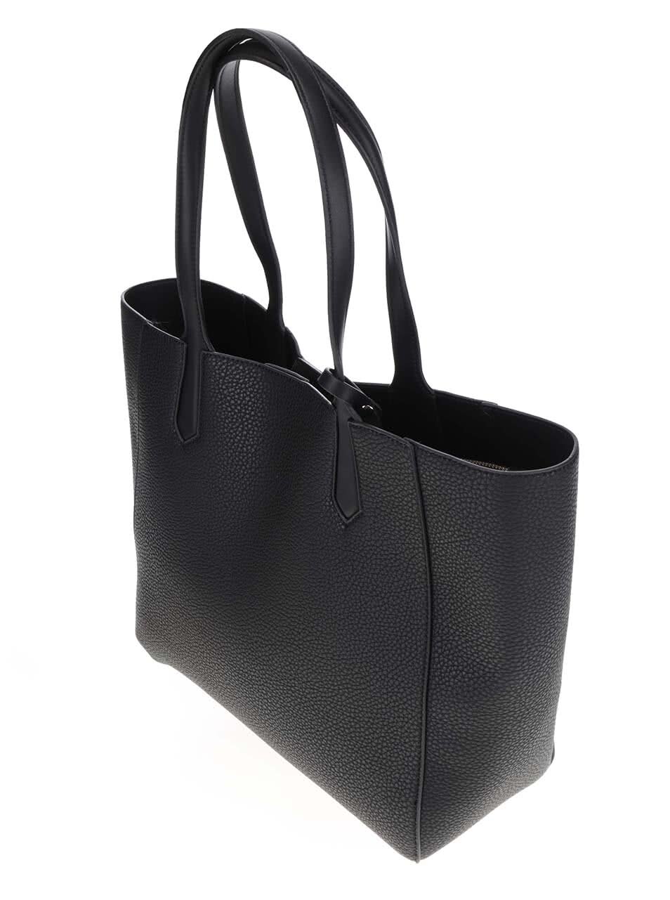 Geanta Shopper Neagra Pieces Latifa Zoot Ro