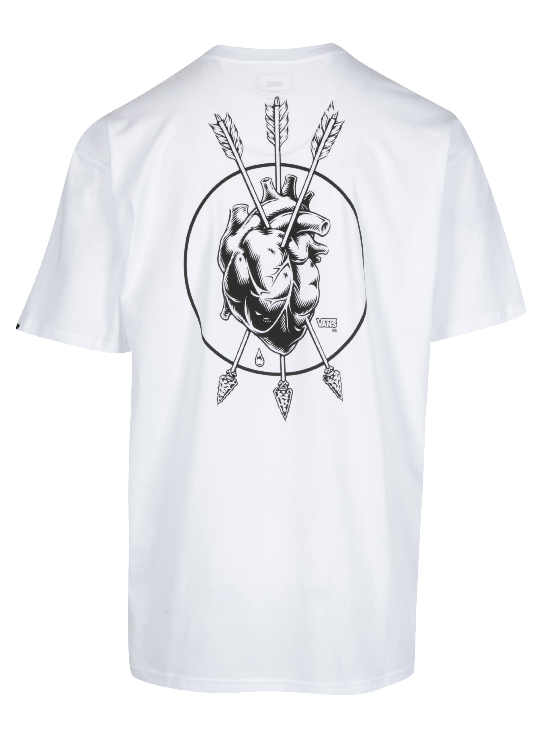 vans open heart t shirt