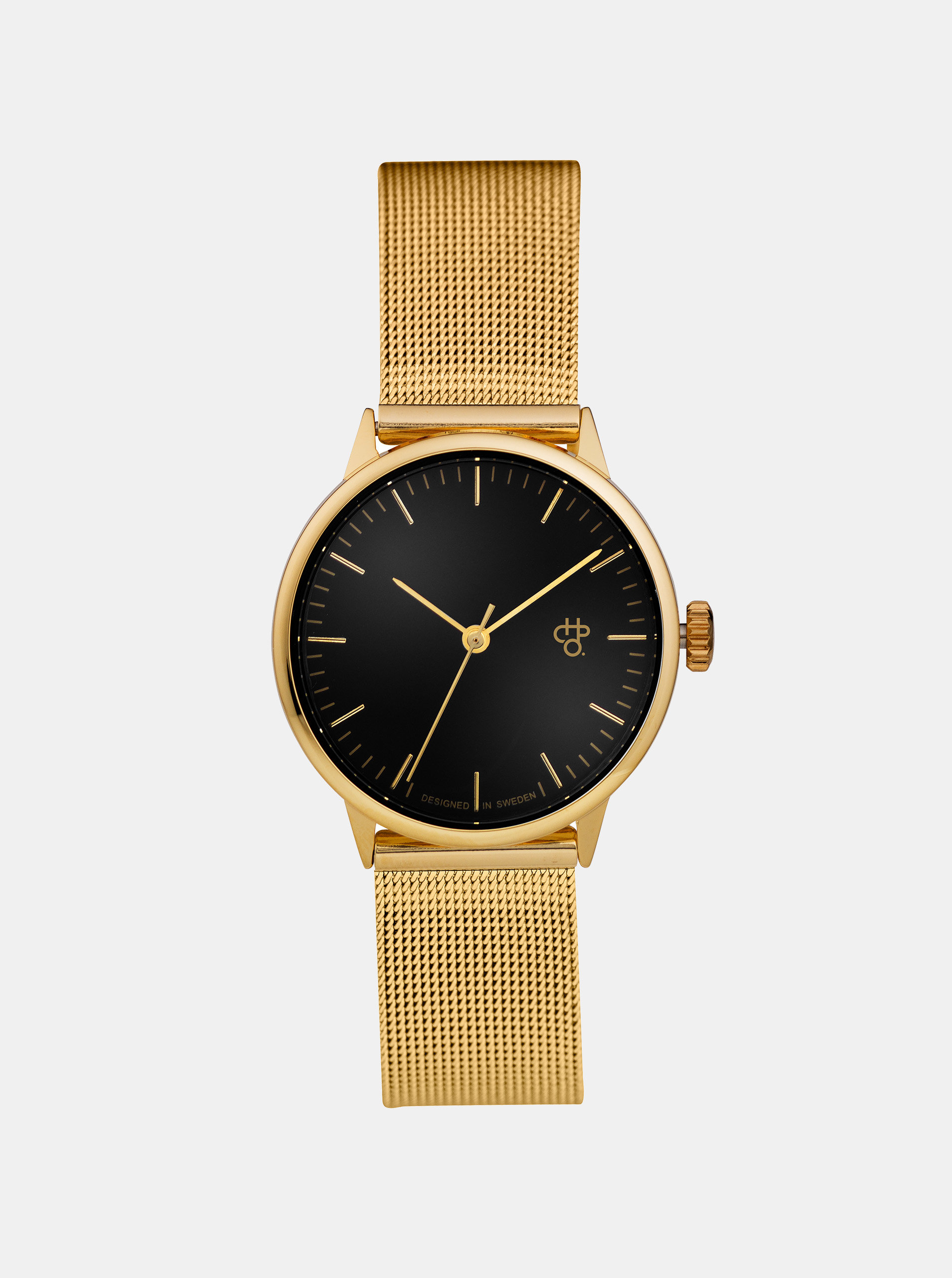 Dámské hodinky s nerezovým páskem ve zlaté barvě CHPO Nando Mini Gold