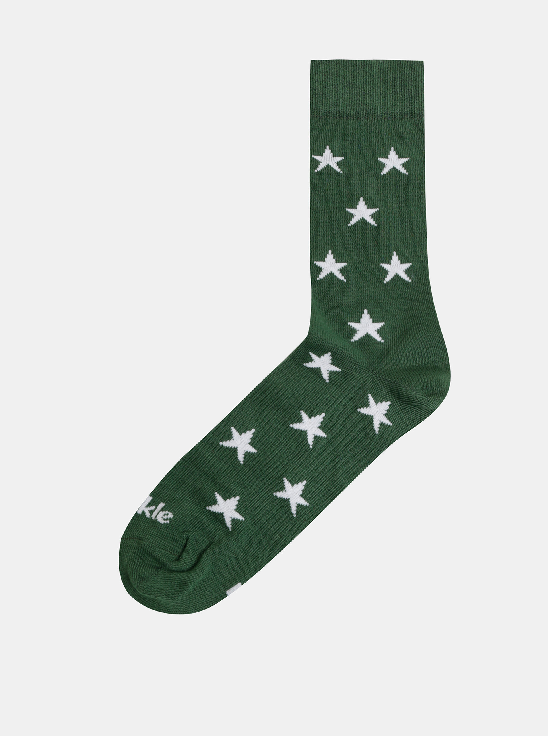 Fotografie Zelené vzorované ponožky Fusakle Hvězda