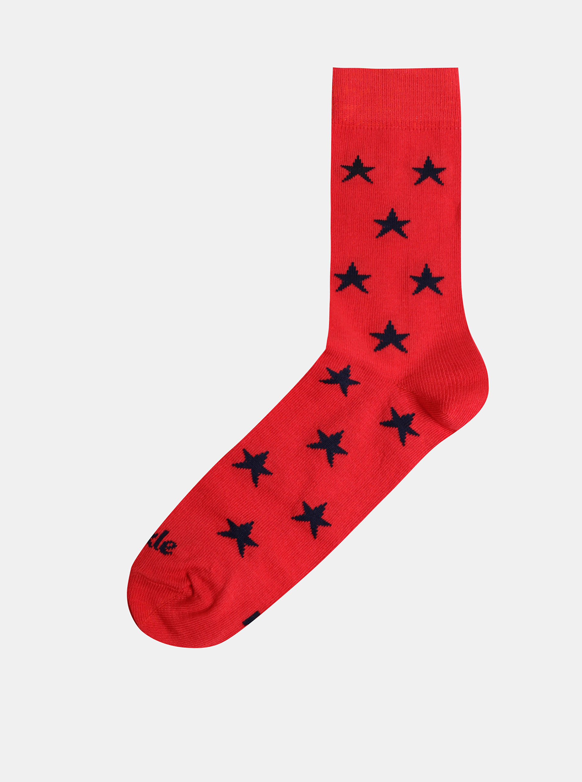 Fotografie Červené vzorované ponožky Fusakle Hvězda - 43-46