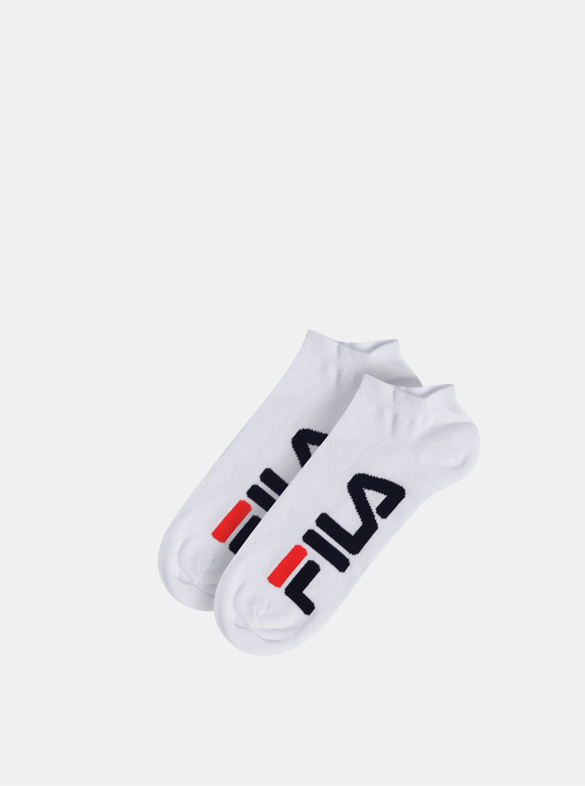 Sada dvou párů bílých ponožek FILA
