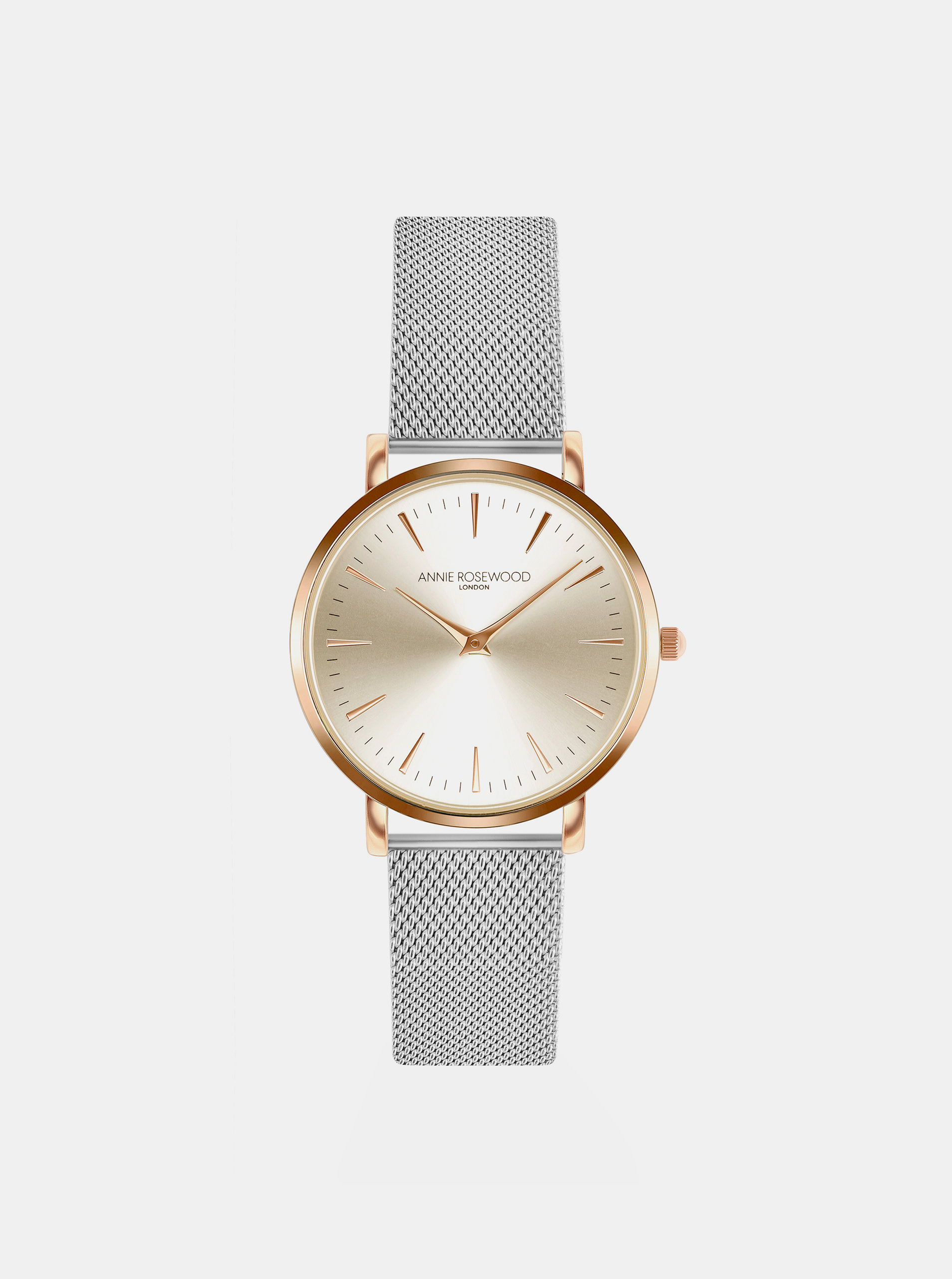 Fotografie Dámské hodinky s nerezovým páskem ve stříbrné barvě Annie Rosewood Primrose