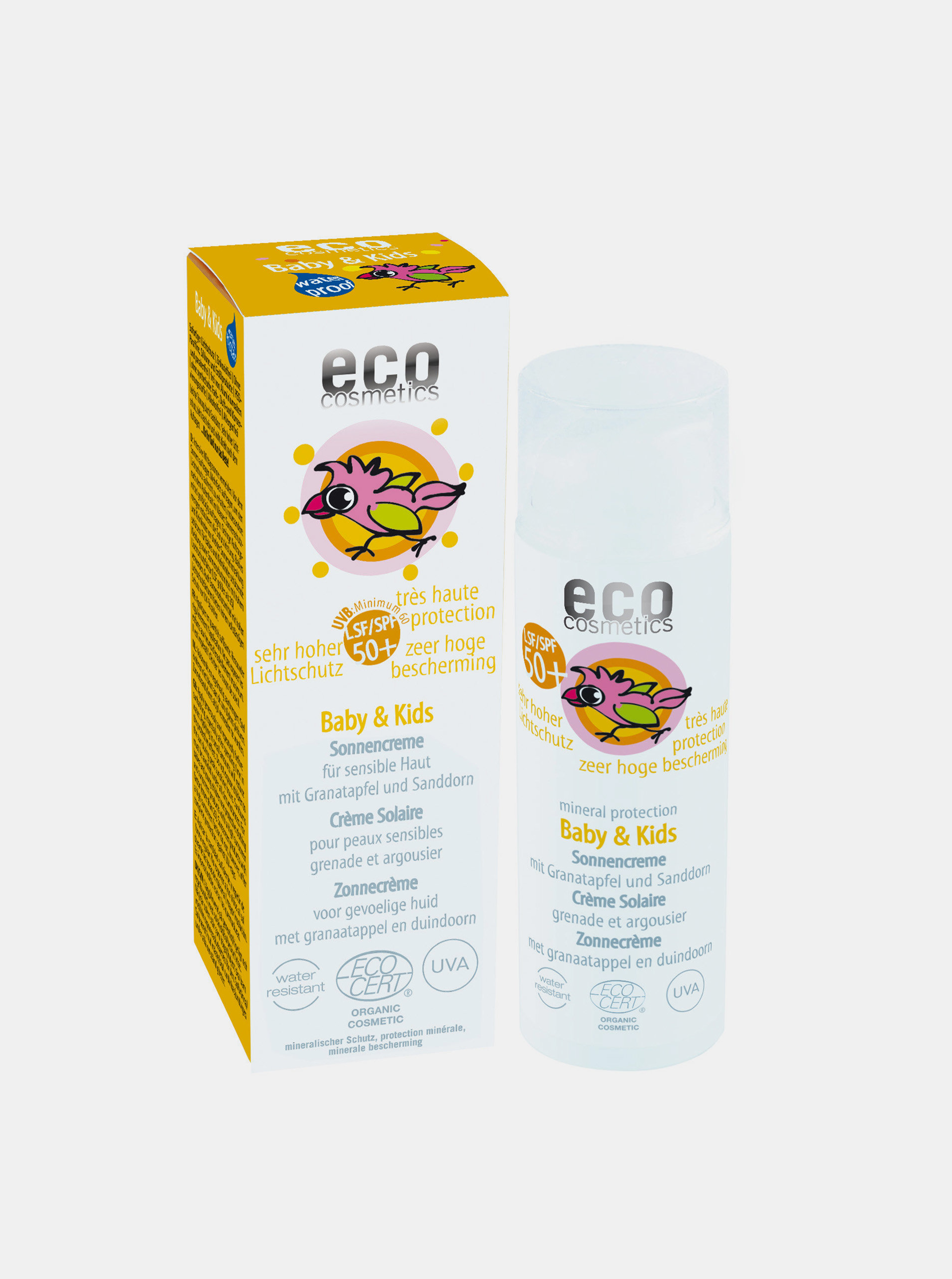 Dětský opalovací krém SPF 50+ BIO 50 ml Eco Cosmetics